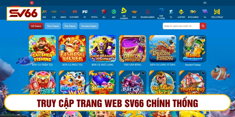 Người dùng truy cập đúng trang web SV66 chính thống